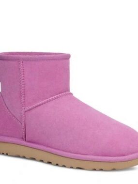 UGG Pink Shearling Lined Boot